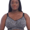 Goddess Celeste Soft Cup Bra 2 Goddess Celeste Soft Cup Bra -FOREVER YOUR LINGERIE GoddessCelesteSoftCupGD6114GreyLeopardFront