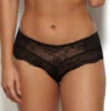 Gossard Superboost Lace Short 2 Gossard Superboost Lace Short -FOREVER YOUR LINGERIE GossardSuperboostLaceShortyBlack7714Front