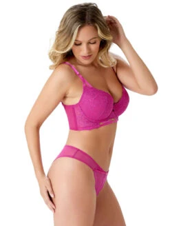 Gossard Suspense Cheeky Short 7 Gossard Suspense Cheeky Short -FOREVER YOUR LINGERIE GossardSuspenseCheekyPanty19904PaddedPlungeBra19901FuchsiaFront