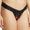 Hanky Panky DreamEase Low Rise Thong -FOREVER YOUR LINGERIE HankyPankyDreamEaseLowRiseThongCherryBombPR681004Front