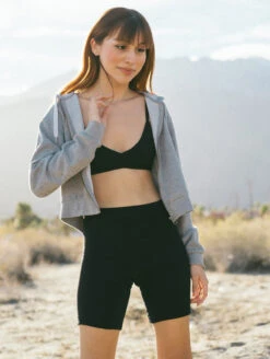 Huha Mineral Long Boxer -FOREVER YOUR LINGERIE HuhaLongBoxerBlackFrontEdited2