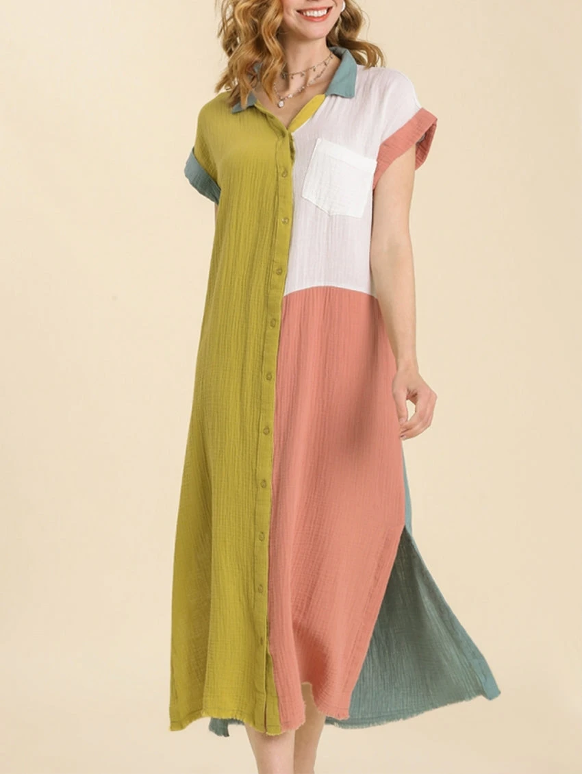 Josie Color Block Dress 6 Josie Color Block Dress - Image 4