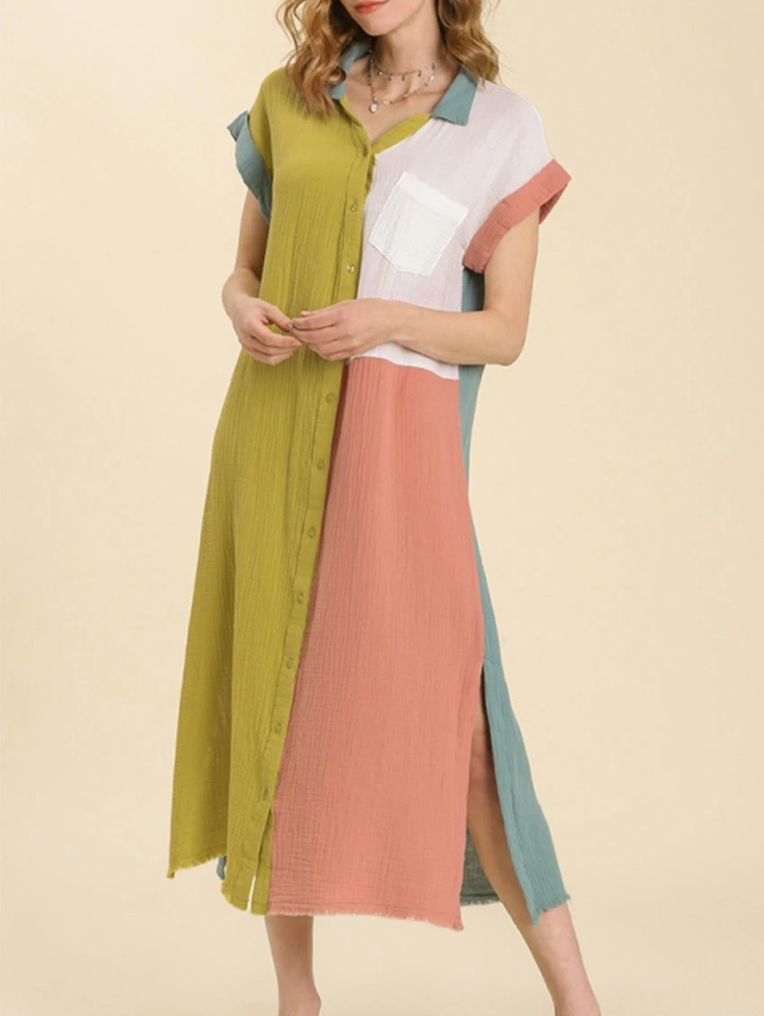 Josie Color Block Dress 3 Josie Color Block Dress