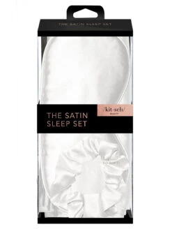 Kitsch Satin Sleep Set 7 Kitsch Satin Sleep Set -FOREVER YOUR LINGERIE KITSCHSatinSleepSetIvory4840Package