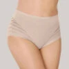 Leonisa Lace Stripe Shaper Panty -FOREVER YOUR LINGERIE LeonisaLaceStripeShaperPanty012903ChaiNudeFront