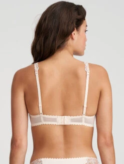 Marie Jo Jane Padded Heart Shape Bra 12 Marie Jo Jane Padded Heart Shape Bra -FOREVER YOUR LINGERIE MarieJoJaneHeartShapedBraPalePeach0101336Back