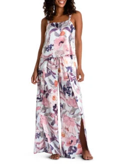 Midnight Bakery Shea Pant Set 9 Midnight Bakery Shea Pant Set -FOREVER YOUR LINGERIE MidnightBakerySheaPantSetSHH145LeticiaFloralFront