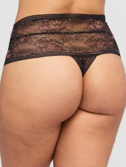 Featured Products -FOREVER YOUR LINGERIE MontelleEnchantedHighWaistThong9493Back