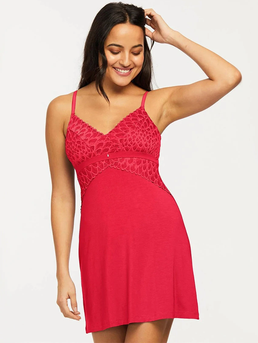 Montelle Modal Bust Support Chemise 2 Montelle Modal Bust Support Chemise