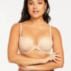 Montelle Prodigy Push Up Bra 2 Montelle Prodigy Push Up Bra -FOREVER YOUR LINGERIE MontelleProdigyPushUpSand9315BFront