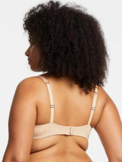 Montelle Pure T-shirt Bra -FOREVER YOUR LINGERIE MontellePureSeamlessSand9310BackPlus