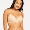 Montelle Wire Free Bra 2 Montelle Wire Free Bra -FOREVER YOUR LINGERIE MontelleWireFreeBraSand9317Front