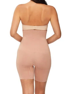 Nancy Ganz Bamboo Essentials High Waist Shaper Shorts 7 Nancy Ganz Bamboo Essentials High Waist Shaper Shorts -FOREVER YOUR LINGERIE NancyGanzBambooEssentialsHighWaistShaperShortsMahoganyBW7108Back