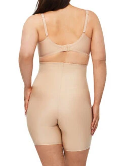 Nancy Ganz X-Factor High Waist Shaper Shorts 7 Nancy Ganz X-Factor High Waist Shaper Shorts -FOREVER YOUR LINGERIE NancyGanzXfactorHighWaistShaperShortsWarmTaupeBW7113Back