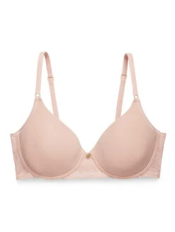 Natori Bliss Perfection Bra 9 Natori Bliss Perfection Bra -FOREVER YOUR LINGERIE NatoriBlissSeamlessRoseBeige721154Front2