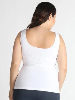 Nikibiki Reversible Tank Top -FOREVER YOUR LINGERIE NikibikiReversibleTankTopNS7180XWhiteBack