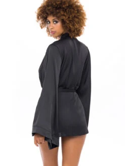 Oh La La Cheri Mirielle Robe 9 Oh La La Cheri Mirielle Robe -FOREVER YOUR LINGERIE OhLaLaCheriMirielleShortRobeLJ 11635Back