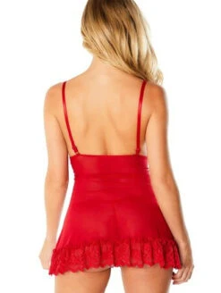 Oh La La Cheri Valentine Babydoll 9 Oh La La Cheri Valentine Babydoll -FOREVER YOUR LINGERIE OhLaLaCheriValentineBabydoll2139RedBack