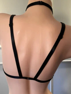 Onyx Bodywear V Harness 7 Onyx Bodywear V Harness -FOREVER YOUR LINGERIE Onyx Bodywear V Harness S 3