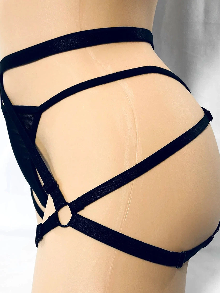Onyx Bodywear Cheeky Bottom Harness 7 Onyx Bodywear Cheeky Bottom Harness - Image 5