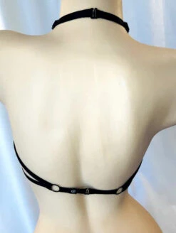 Onyx Bodywear Hedra Harness 8 Onyx Bodywear Hedra Harness -FOREVER YOUR LINGERIE OnyxBodywearHedraHarnessHEDRABack