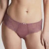 Panache Envy Thong 1 Panache Envy Thong -FOREVER YOUR LINGERIE PanacheEnvyThong7289RoseMauveFront