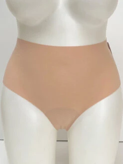 Panty Promise High Waist Thong 11 Panty Promise High Waist Thong -FOREVER YOUR LINGERIE PantyPromiseHighWaistThongPaleHWTHOFrontPlus