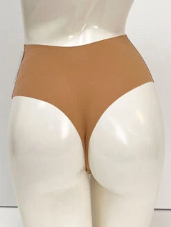 Panty Promise High Waist Thong 13 Panty Promise High Waist Thong -FOREVER YOUR LINGERIE PantyPromiseHighWaistThongSandHWTHOBackPetite