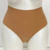 Panty Promise High Waist Thong -FOREVER YOUR LINGERIE PantyPromiseHighWaistThongSandHWTHOFrontPlus