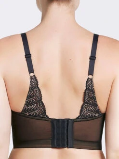 Parfait Mia Lace Bralette 8 Parfait Mia Lace Bralette -FOREVER YOUR LINGERIE ParfaitMiaBlackBeigeBack
