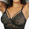 Parfait Mia Lace Bralette 2 Parfait Mia Lace Bralette -FOREVER YOUR LINGERIE ParfaitMiaBlackBeigeFront1