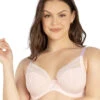 Parfait Shea Plunge Bra 2 Parfait Shea Plunge Bra -FOREVER YOUR LINGERIE ParfaitSheaPlungeBraP6062PetalPinkFront