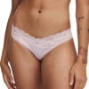 Passionata Brooklyn Thong 1 Passionata Brooklyn Thong -FOREVER YOUR LINGERIE PassionataBrooklynThongPorcelainPink5707Front