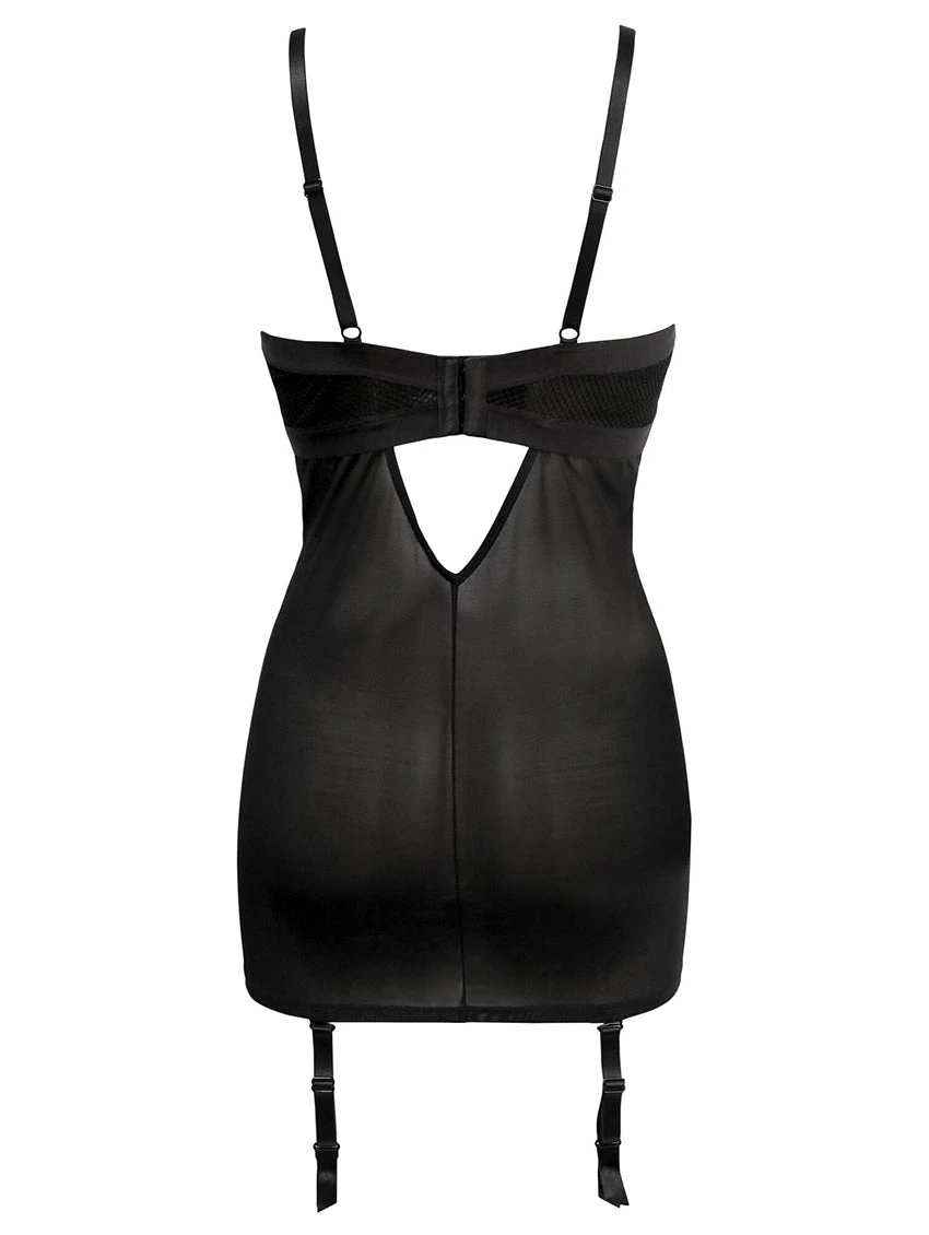 Pour Moi Dark Romance Garter Chemise 6 Pour Moi Dark Romance Garter Chemise - Image 4