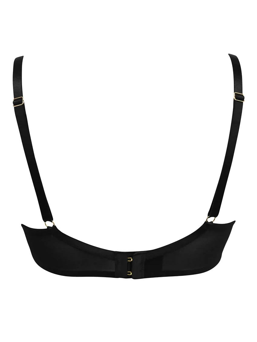 Pour Moi For Your Eyes Only Quarter Cup Bra 8 Pour Moi For Your Eyes Only Quarter Cup Bra - Image 6