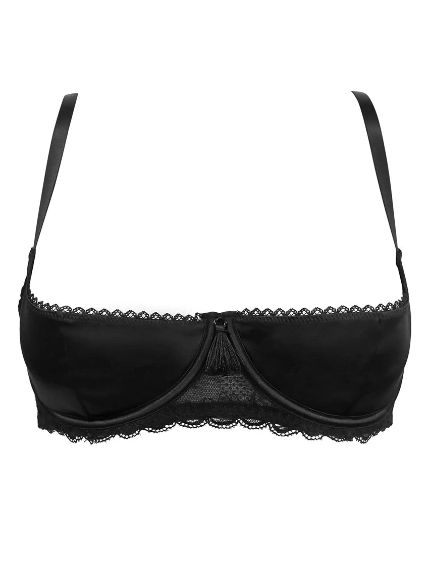 Pour Moi For Your Eyes Only Quarter Cup Bra 7 Pour Moi For Your Eyes Only Quarter Cup Bra - Image 5