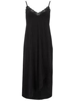 Pour Moi Sofa Love Midi Chemise 6 Pour Moi Sofa Love Midi Chemise -FOREVER YOUR LINGERIE PourMoiSofaLaceMidiChemise19840BlackFront