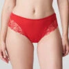 PrimaDonna Deauville Luxury Thong 1 PrimaDonna Deauville Luxury Thong -FOREVER YOUR LINGERIE PrimaDonnaDeauvilleScarletThong0661816Front