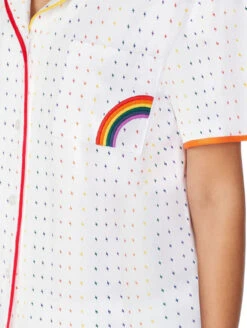 Room Service Pride Unisex PJ Set 13 Room Service Pride Unisex PJ Set -FOREVER YOUR LINGERIE RoomServicePrideUnisexPJSetPrideLightningRS3920548Details