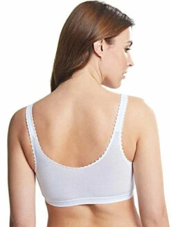 Royce Front Closure Bra 11 Royce Front Closure Bra -FOREVER YOUR LINGERIE RoyceFrontCloseBraWhite1010Back