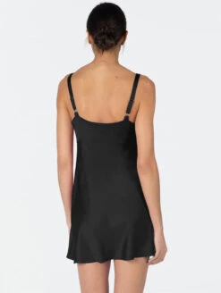 Rya Collection Heavenly Chemise -FOREVER YOUR LINGERIE RyaCollectionHeavenlyChemiseBlack469 X Back