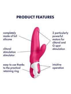 Satisfyer Mr Rabbit 9 Satisfyer Mr Rabbit -FOREVER YOUR LINGERIE SatisfyerMrRabbitProductInfo