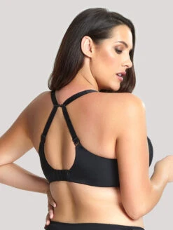 Sculptresse Roxie Bra 10 Sculptresse Roxie Bra -FOREVER YOUR LINGERIE SculptreeseRoxiePlungeBra9586BlackSide2