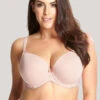 Sculptresse Sasha Bra 2 Sculptresse Sasha Bra -FOREVER YOUR LINGERIE SculptresseSashaMoldedPlungeBraSoftPink9506Front