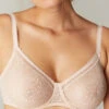 Simone Perele Comete Full Cup Bra 1 Simone Perele Comete Full Cup Bra -FOREVER YOUR LINGERIE SimonePereleComete12S324PinkSandFront