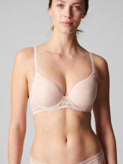 Simone Perele Comete Spacer Bra -FOREVER YOUR LINGERIE SimonePereleCometeSpacerBraRoseSand12S316Front