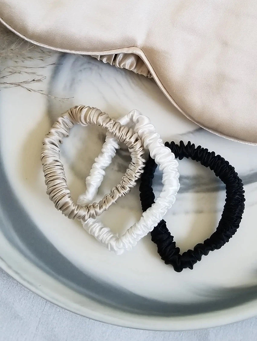 Sylke The Label Mulberry Silk Skinnies 3 Pack 3 Sylke The Label Mulberry Silk Skinnies 3 Pack