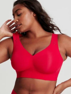 Evelyn & Bobbie The Evelyn Bra 12 Evelyn & Bobbie The Evelyn Bra -FOREVER YOUR LINGERIE TheEvelynBraRubyFront