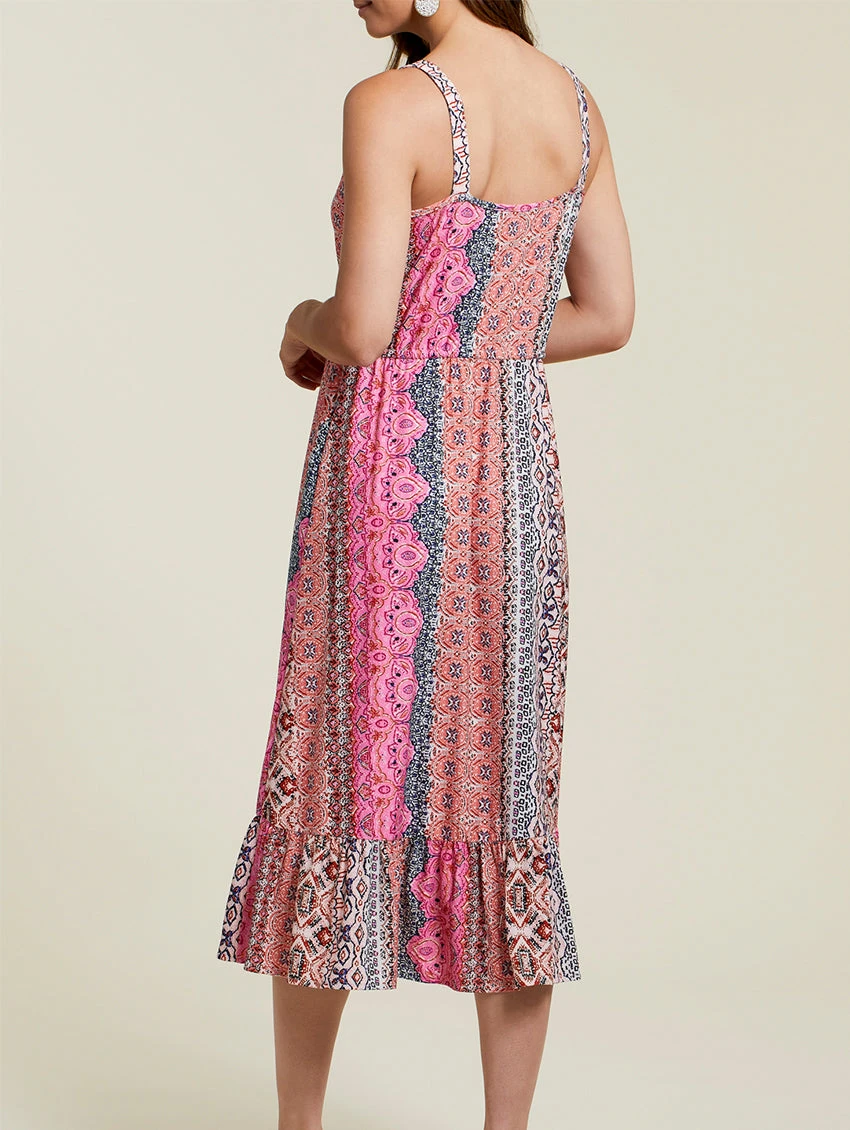 Tribal Button Front Dress 4 Tribal Button Front Dress - Image 2