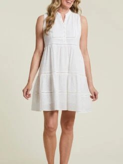 Tribal Sleeveless Short Dress